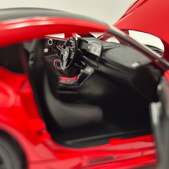 1:22 2022 Toyota Supra GR Liberty Walk With LED Headlight and TAIL LIGHT Diecast - Picture 9 of 10